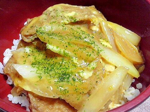 あっさり低カロリーで簡単きつね丼